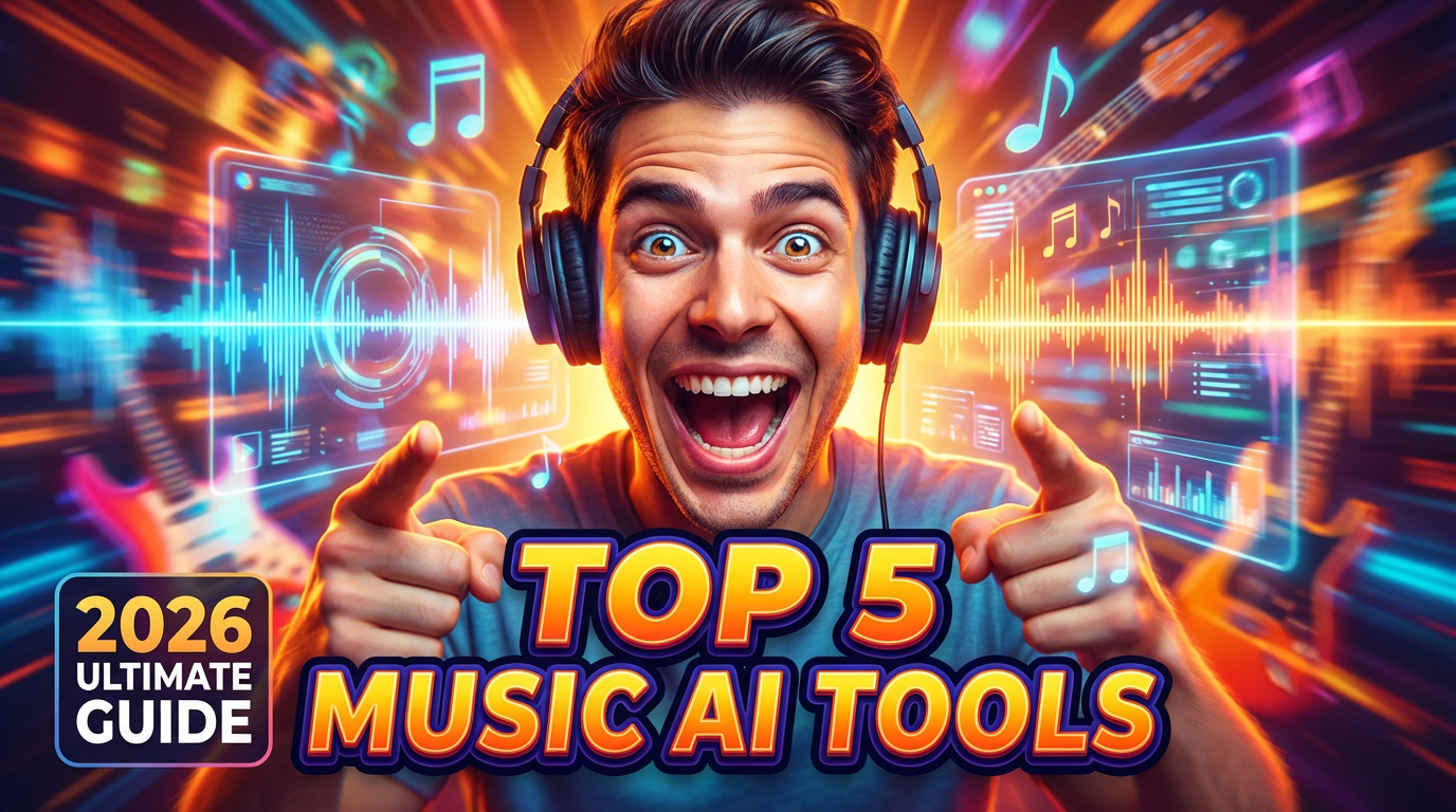 Top 5 Music AI Tools 2026 | Best Picks & Reviews | How 2 AI Tools
