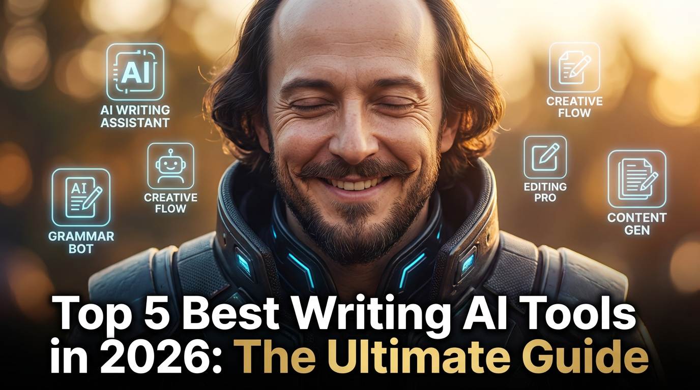 Top 5 Writing AI Tools 2026 | Best Picks & Reviews | How 2 AI Tools